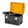 Įrankių dėžė DeWalt DWST83343-1 — aliuminis/plastikas, atspari vandeniui, atverčiamas dangtis, užrakinama, 1 skyrius, 440×333×323 mm
