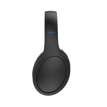 Hama 00184160 ausinės/ausinės su mikrofonu Laidinės ir belaidės Ant galvos Geriamoji/Skambučiams USB Type-C Bluetooth Juoda, Mėlyna