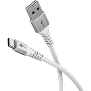 Wentronic 74529 USB laidas, baltas