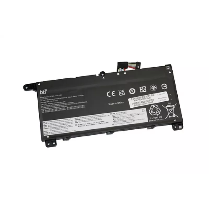 Suderinama BTI 45Wh 3 celių SB11L67331 baterija, skirta Lenovo ThinkBook 16 G7 (11,55 V, 3900 mAh, Ličio jonų, juoda)