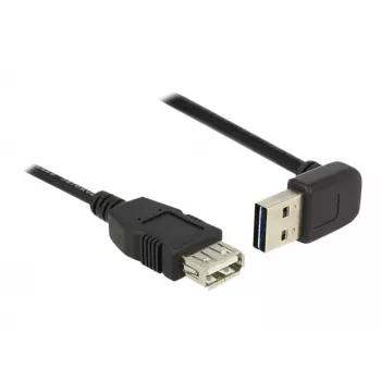 USB kabelis DeLOCK 1m USB 2.0-A į USB 2.0-A, juodas
