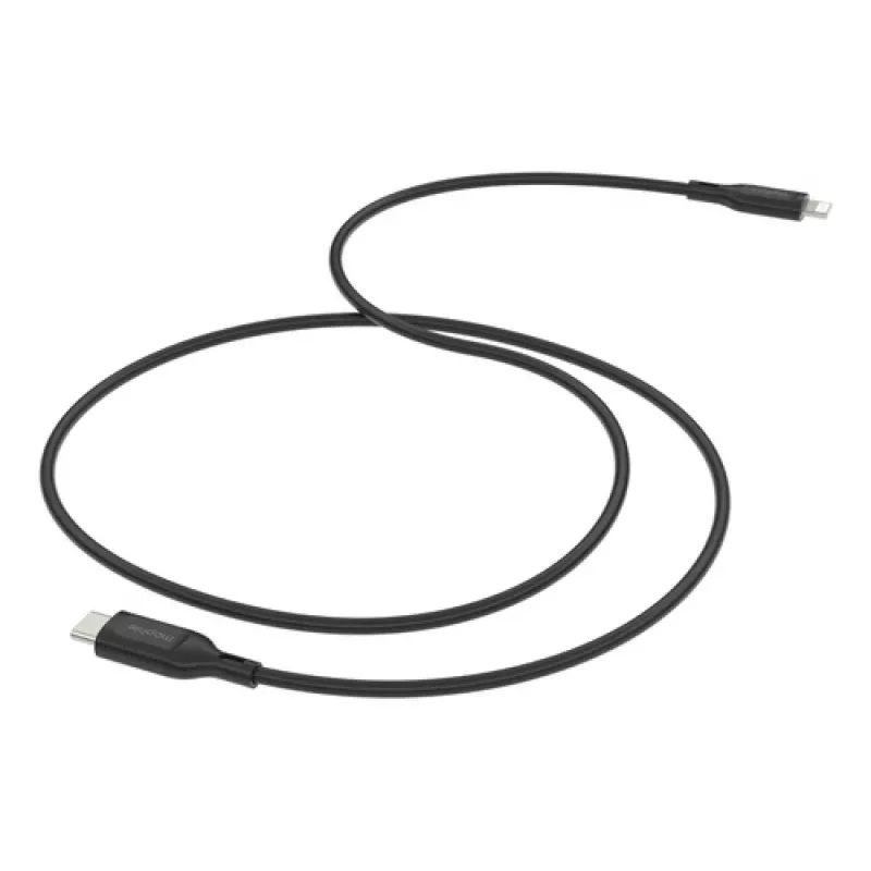 MOPHIEESSEN.CABLEUSBCLIGHTNING 3 metrai juoda