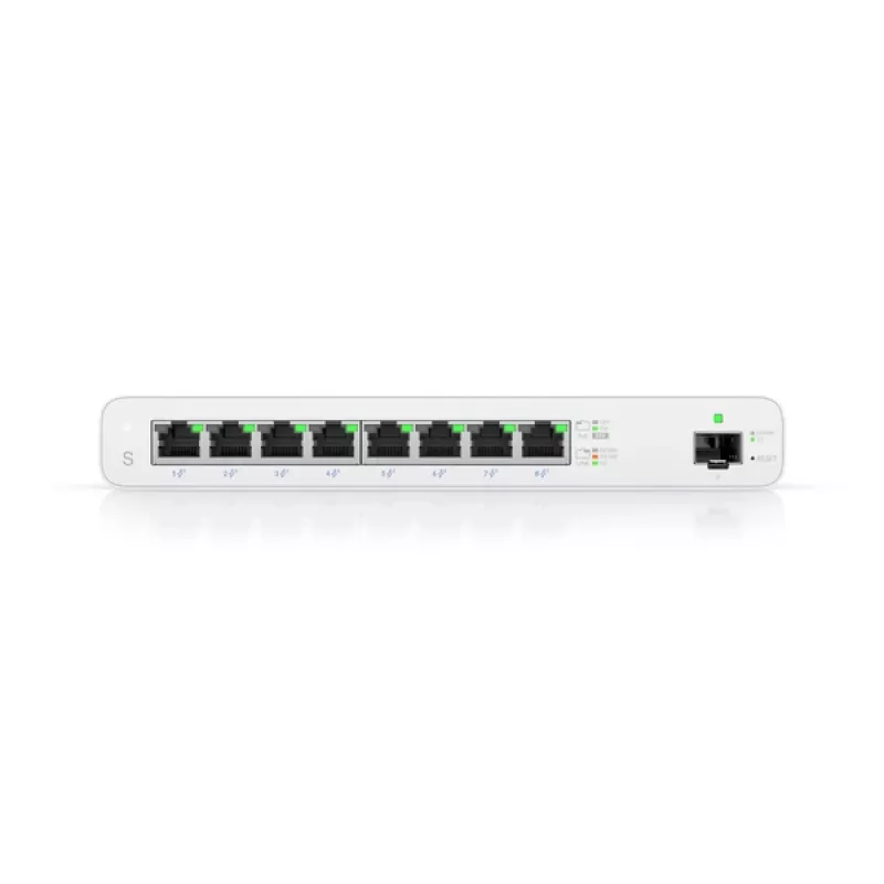 Ubiquiti Networks UISP valdomas L2 gigabitinis eternetas (10/100/1000) maitinimas per eternetą (PoE) baltas (UISP-S-EU)