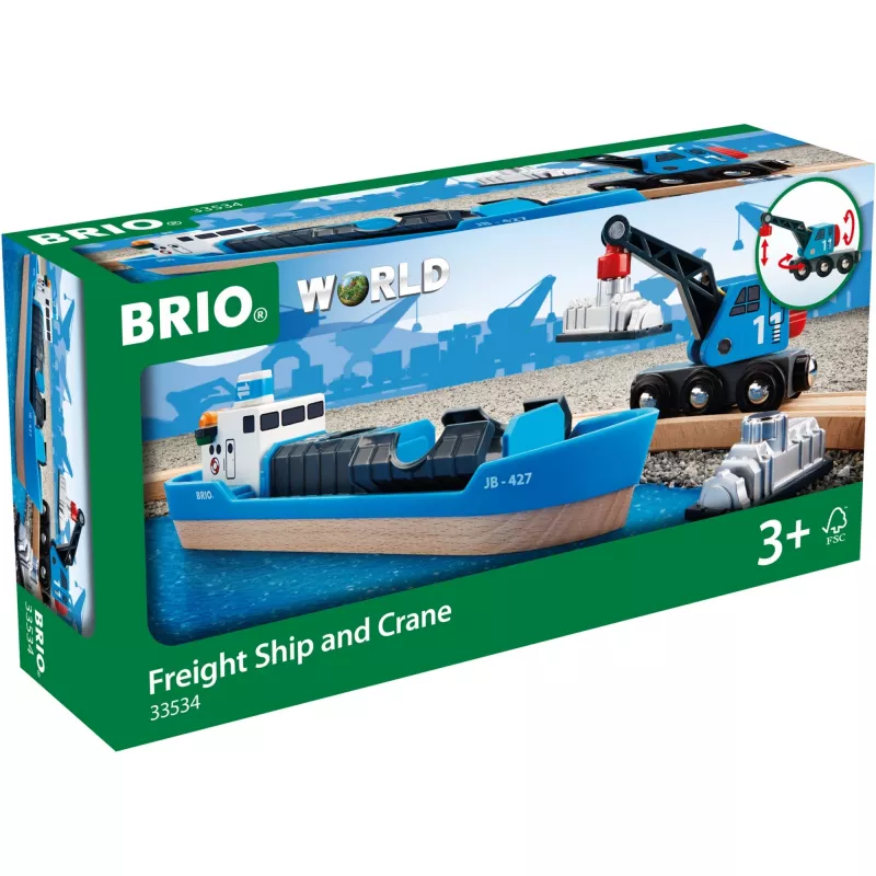 Lift and Load žaislas BRIO 7312350335347