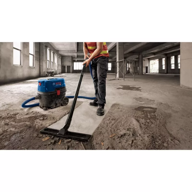 Bosch GAS 12-25 PL 21 L būgninis dulkių siurblys sausam ir šlapiam valymui 1250 W dulkių maišas