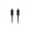 USB-C laidas M/M 3.1 gen 2 0,5 m 10 Gb/s PD100W juodas