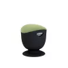Up Up Seul ergonominis balansinis taburetė juoda, D42 žalia medžiaga