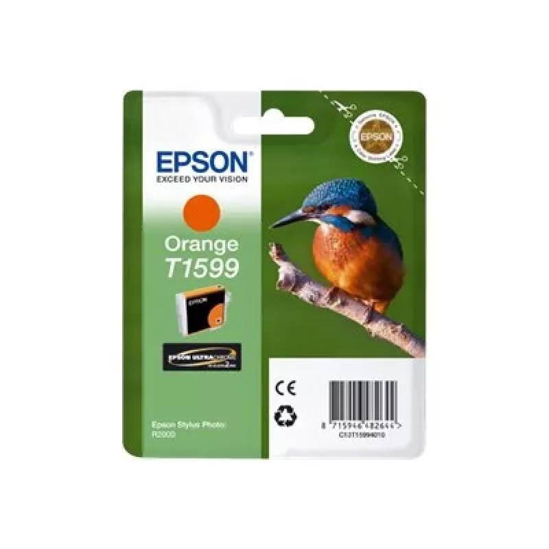 EPSON Tinte Oranžinė T1599 kasetė 1 x 17 ml Ultrachrome Hi-Gloss2