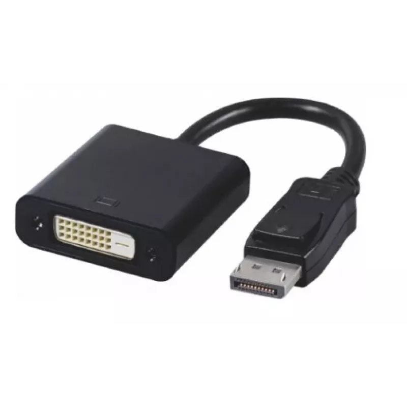 Microconnect DPDVIDA vaizdo kabelio adapteris 0.15 m DisplayPort į DVI-D juodas