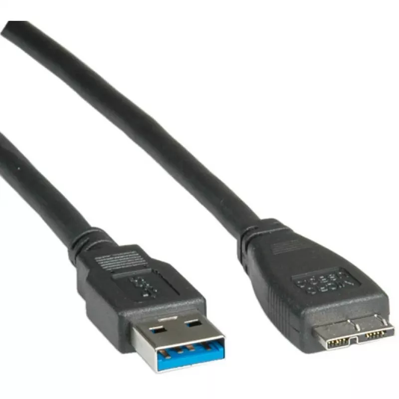 ROLINE USB 3.0 kabelis, A ST - Micro A ST 0,8 m (11.02.8872)