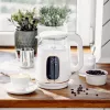 Elektrinis virdulys Adler AD 1305WG — 1,7 l, 2200 W, stiklas/plastikas, baltas/auksinis/permatomas