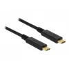 USB laidas DeLOCK 85531 USB 3.2 Gen 2 1m USB C juodas