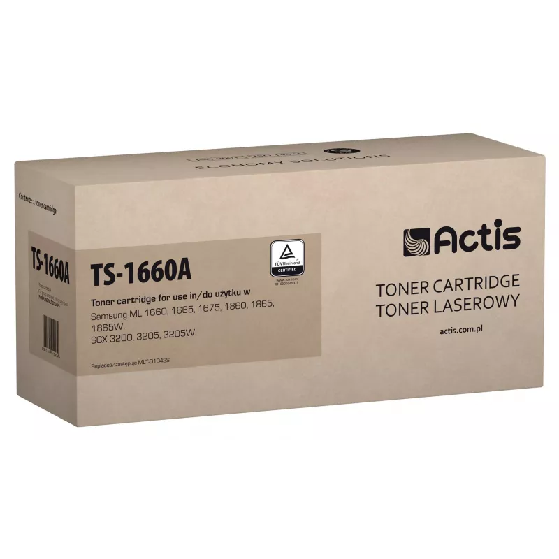Actis TS-1660A Toneris (Pakaitalas Samsung MLT-D1042S; Standartinis; 1500 puslapių; juodas)