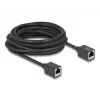 Tinklo kabelis DeLOCK 90334 RJ-45 Cat6a 7,5 m juodas
