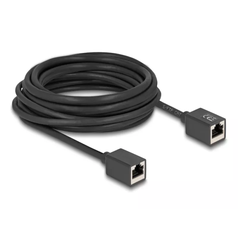 Tinklo kabelis DeLOCK 90334 RJ-45 Cat6a 7,5 m juodas