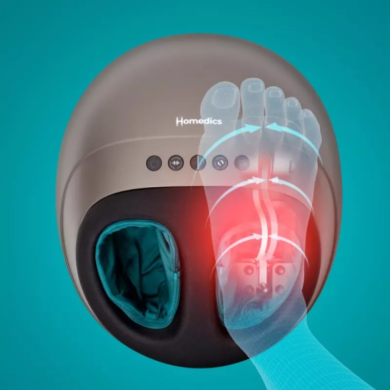 Pėdų masažuoklis HoMedics FMS-350HGY-EU Shiatsu su oro kompresija