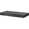 Dahua Technology DH-CS4218-16ET-240 tinklo komutatorius Valdomas L2 Gigabit Ethernet (10/100/1000) Power over Ethernet (PoE) Juoda