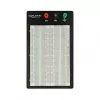 Breadboard DELOCK 18314 — belituojamoji prototipų plokštė, metalas/plastikas, 109×165×1 mm, juoda/balta