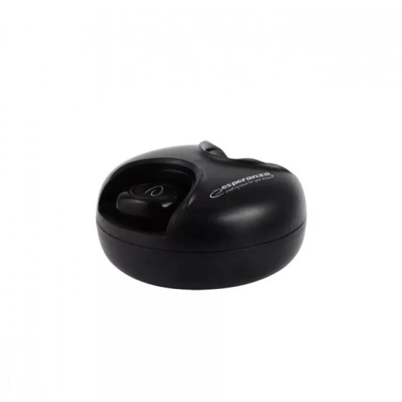Esperanza EH228K ausinės/laikrodis Belaidis Į ausis įdedamas Skambučiai/Muzika Micro-USB Bluetooth Juoda