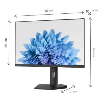 LCD monitorius | THOMSON | 27 | 1920 x 1080 pikselių | Full HD | Natūralus formato santykis 16:9 | Plokščias | M27FB5C15