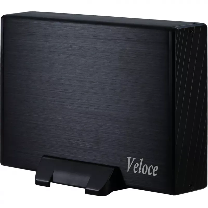 Inter-Tech Veloce GD-35612 - Išorinis kietojo disko korpusas - 3,5 colio (8,9 cm) - SATA 3Gb/s - USB 3.0