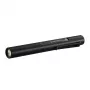 Pen flashlight Ledlenser P4 Juoda — kompaktiškas LED rašiklinis žibintuvėlis, 180 lm, 90 m spindulys, AAA x2, IP54