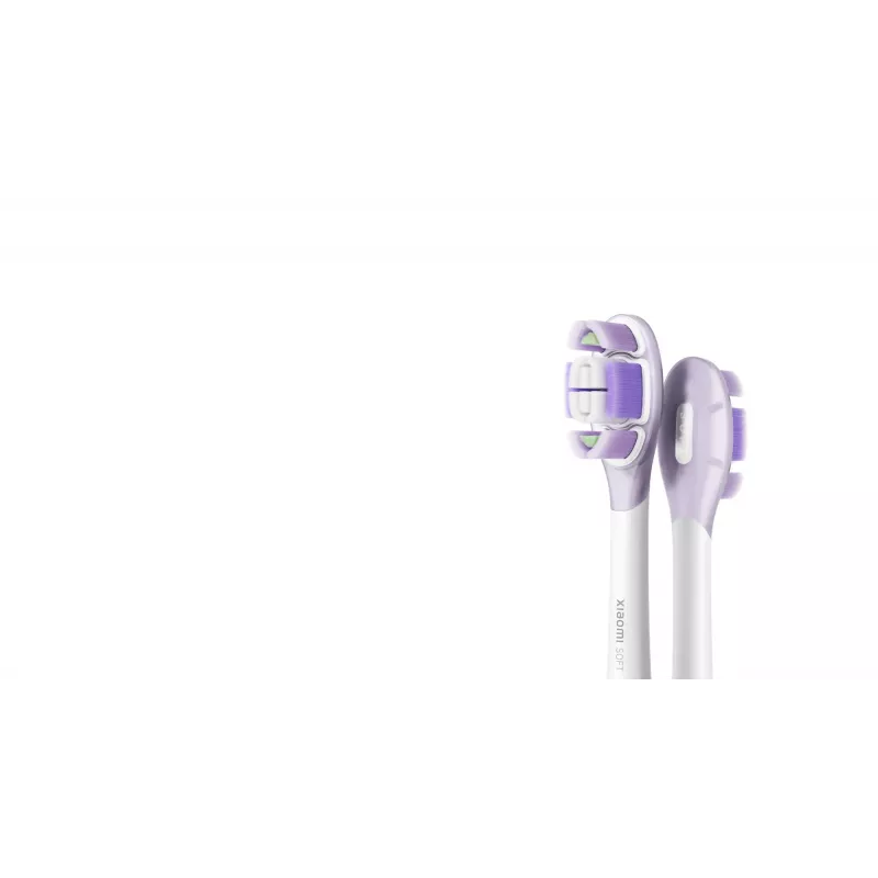 Pakeičiamos šluotelės Xiaomi osciliuojančiam elektriniam dantų šepetėliui, minkštos, 3 vnt.