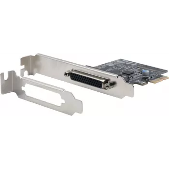 Serijinė PCIe plokštė Exsys EX-46024 — 4× RS-232 prievadai su Octopus kabeliu