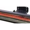 Infraraudonųjų spindulių šildytuvas SUNRED RD-DARK-25, 2500 W, montuojamas ant sienos, IP55, juodas