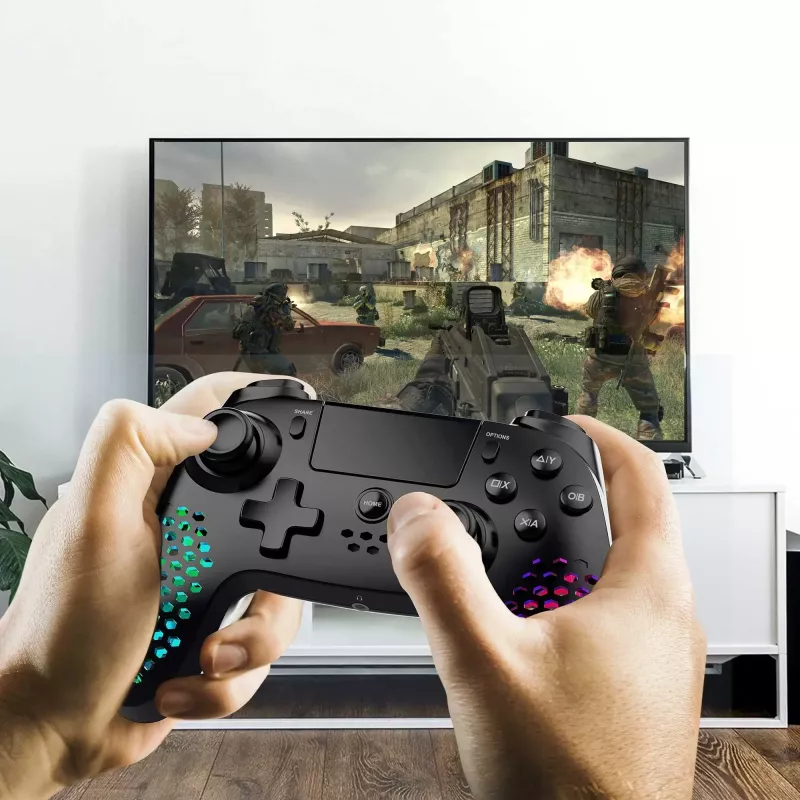 Subsonic SA5654 žaidimų pultas Juoda Bluetooth USB PC PlayStation 4 3