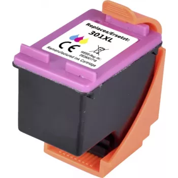 Renkforce Ink, pakeičiantis HP 301XL (CH564EE) suderinamą žalsvai mėlyną, rausvai raudoną, geltoną RF-5705444 (RF-5705444)