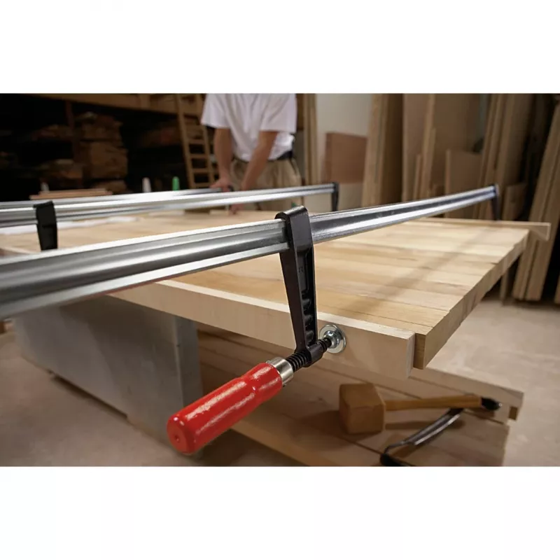 F-spaustukas Bessey TGK100-2K 100 cm Aliuminis Juoda Raudona