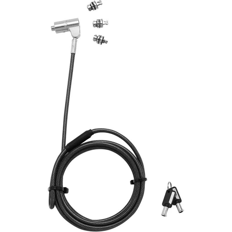 Laido spyna DICOTA D31700 juoda/sidabrinė 2 m
