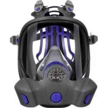 3M Secure Click FF-802 respiratoriaus viso veido kaukė be filtro, dydis M, EN 136 (FF-802)