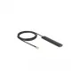 WiFi antena DELOCK 5,8 GHz RP-SMA kištukas visakryptė 3 dBi su 3 m RG-174 kabeliu, juoda, lipni