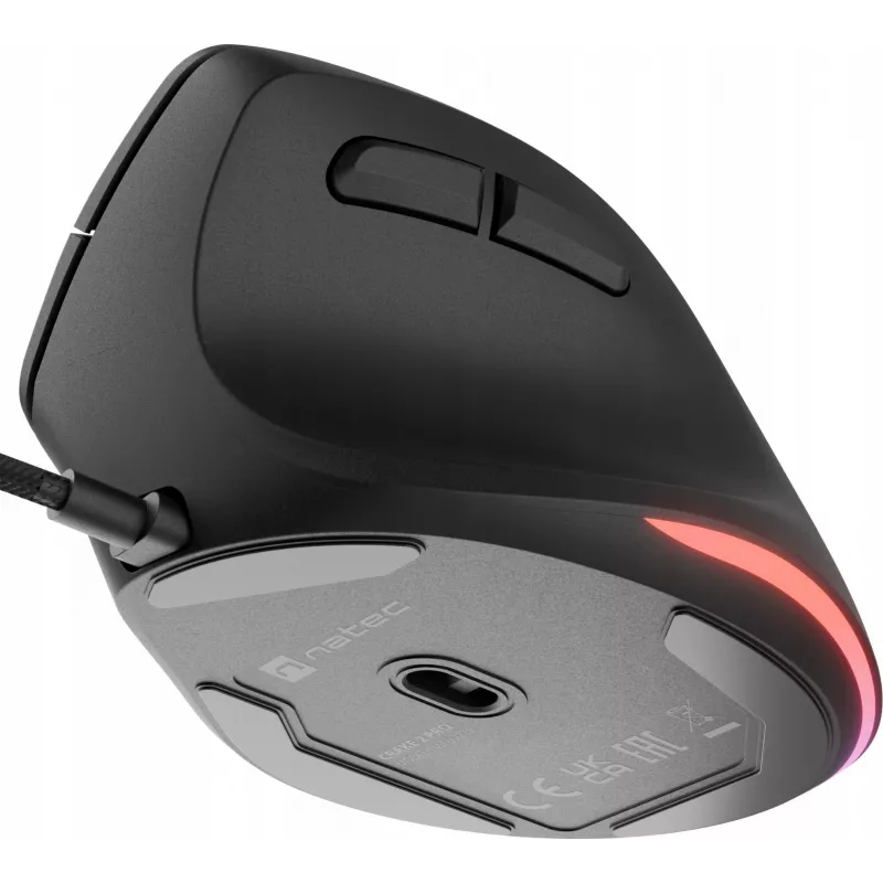 NATEC Crake 2 Pro pelė universali dešiniarankiams USB Type-A optinė 12800 DPI