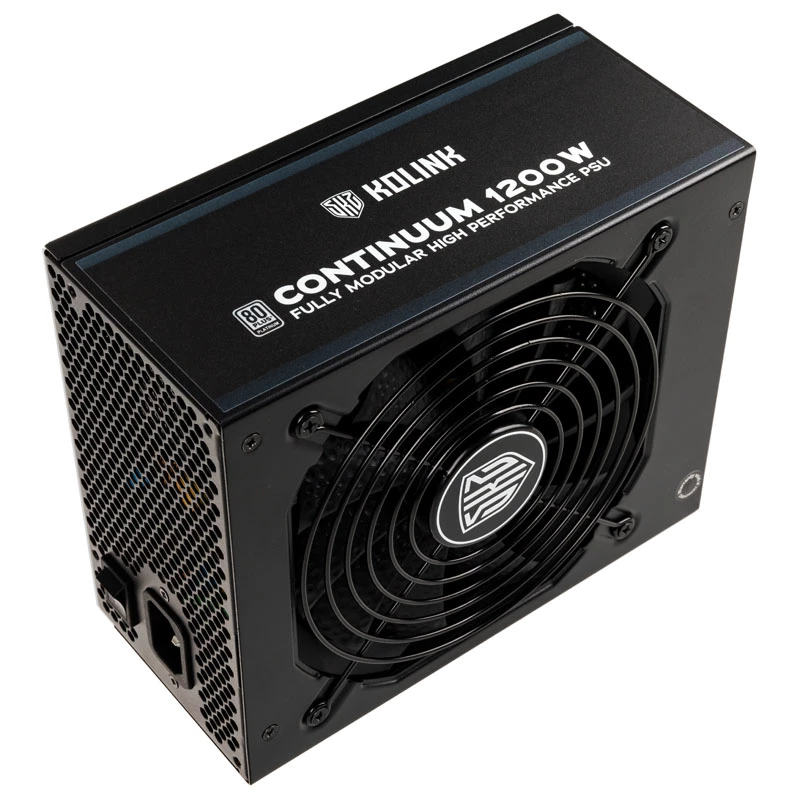 Maitinimo blokas Kolink Continuum 80 PLUS Platinum modulinis 1200W