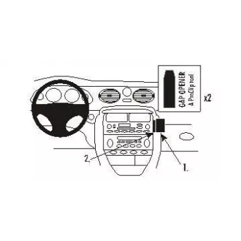 Brodit 853424 automobilinis laikiklis