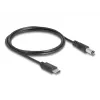 DeLOCK USB Type-C maitinimo laidas 1m 5,5 x 2,1 mm kištukas 5 V 1,5 A