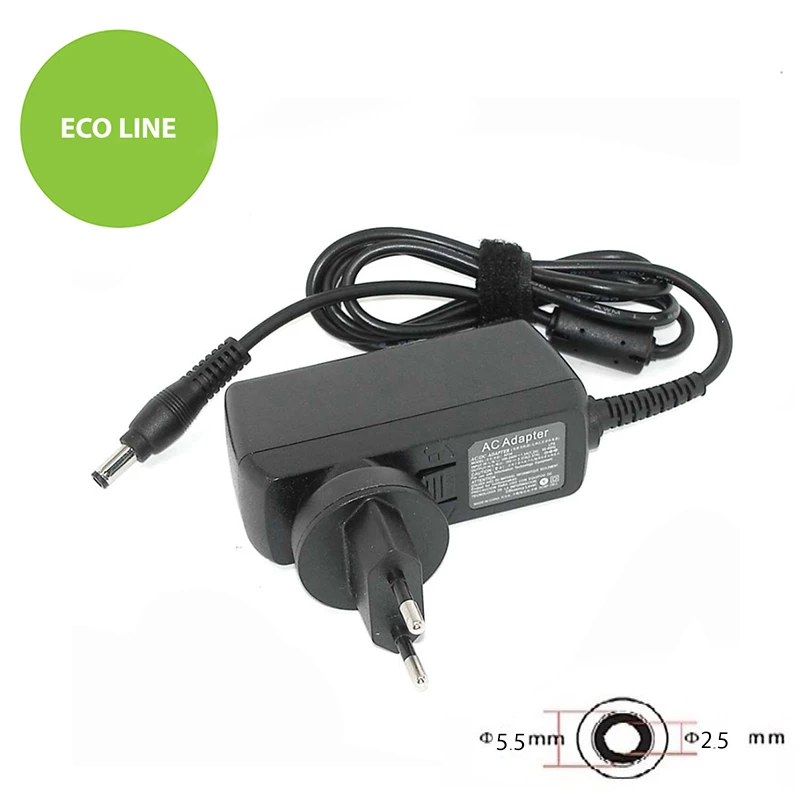 Nešiojamojo kompiuterio įkroviklis ASUS 45W: 19 V, 2,37 A