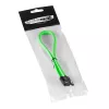 CableMod ModMesh SATA 3 kabelis 30cm - Šviesiai žalia