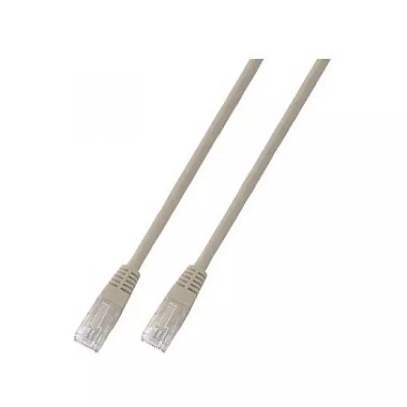 EFB-Elektronik RJ45 komutacinis kabelis Cat.6 U/UTP PVC CCA pilkas 5m Gamintojas: EFB Elektronik (K8100GR.5)