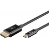 USB-C į DisplayPort kabelis GOOBAY 75704, 1 m, iki 4K@60Hz