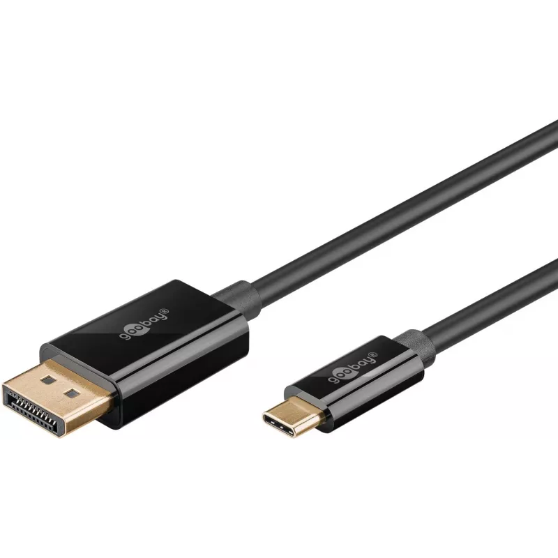 USB-C į DisplayPort kabelis GOOBAY 75704, 1 m, iki 4K@60Hz