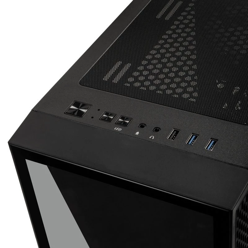 Kolink Void Rift ARGB Midi Tower - juoda