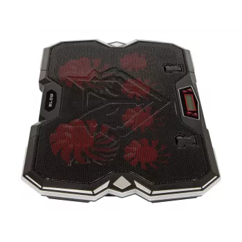 6 FAN VORTEX RGB nešiojamojo kompiuterio aušinimo padėklas