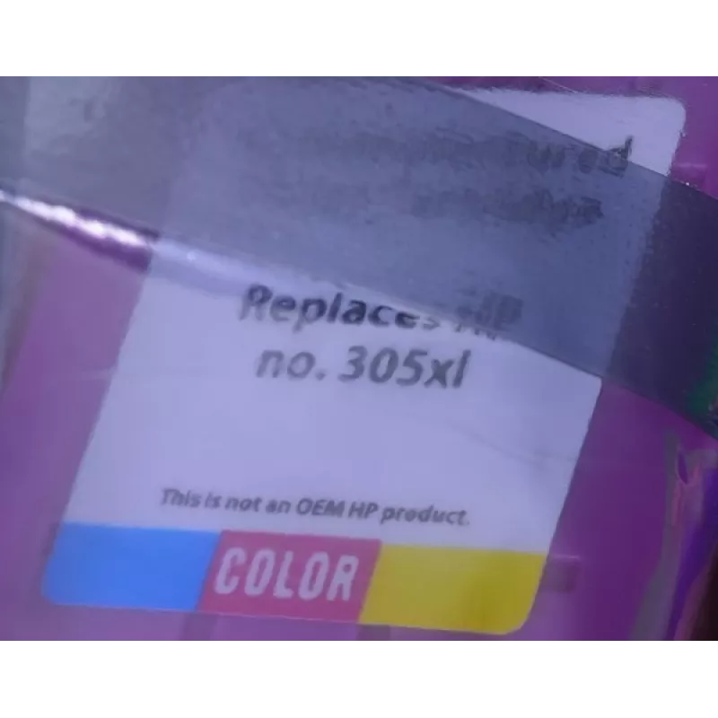 Rašalinis spalvotas Superbulk HP 305XL (3YM63AE) 17 ml, suderinamas su HP DeskJet 2820e