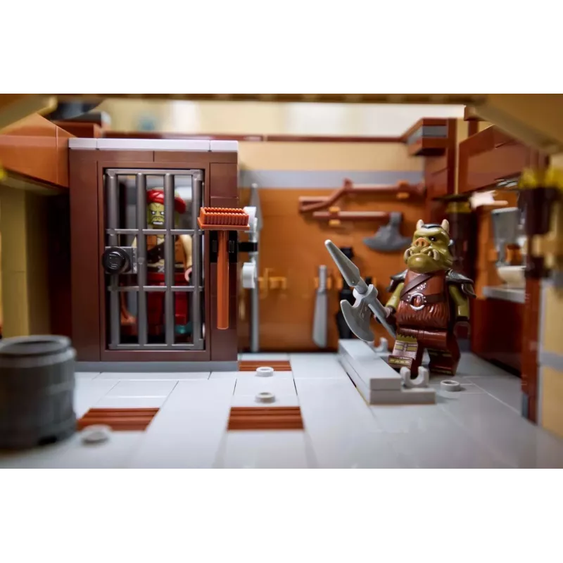 LEGO Star Wars set Jabba's Barge 75397 — 3943 elementai, 11 minifigūrų, amžius 18+