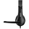 CANYON PC ausinės HSC-1 PC Mic plokščias 2m Juoda