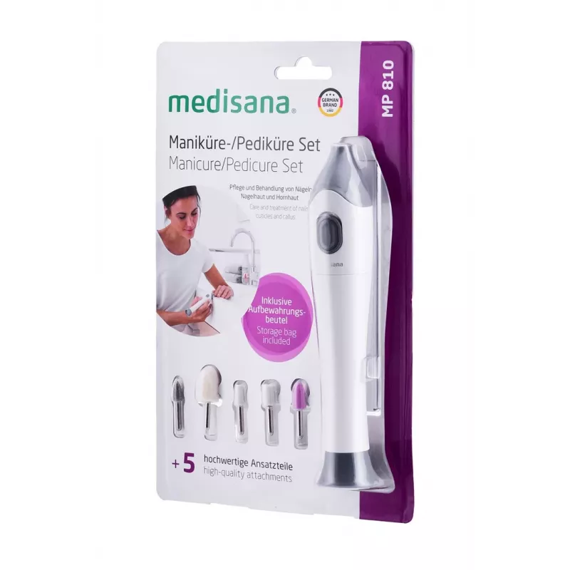 Medisana MP 810 manikiūro ir pedikiūro prietaisas, baltas